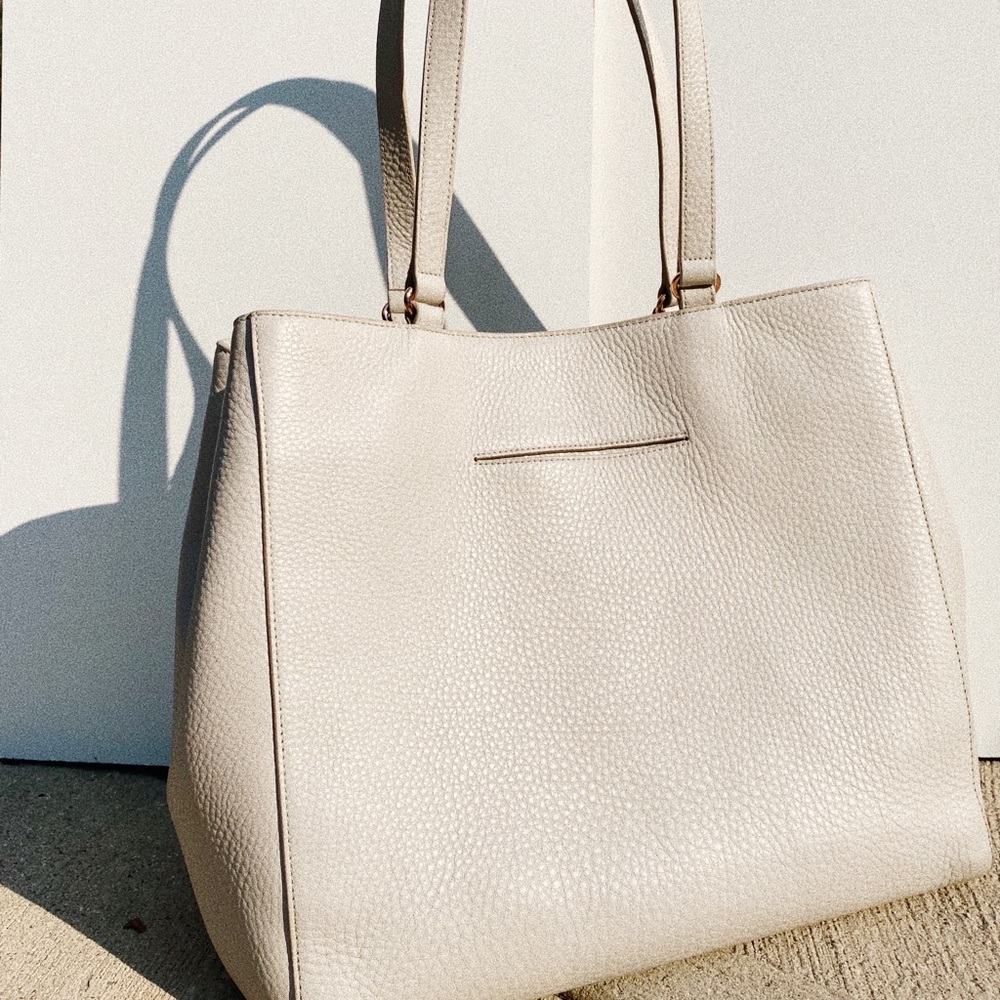 Dagne Dover - Allyn Tote - Bone Leather - Large